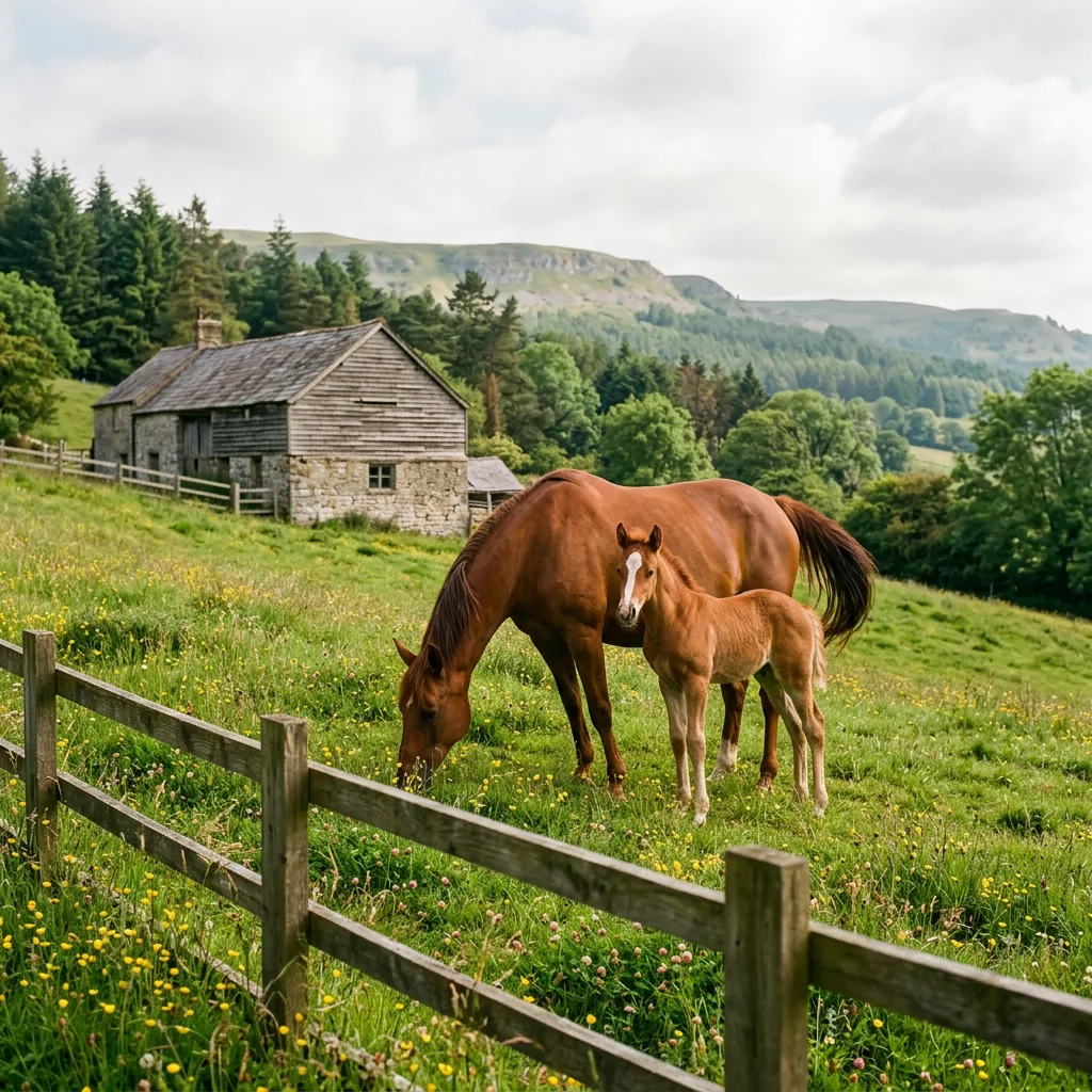 Élevage de chevaux, Écuries de la Pl Hennitude, Méry